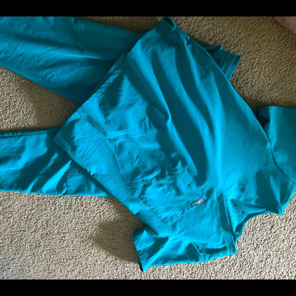 Figs Scrub Set Teal M